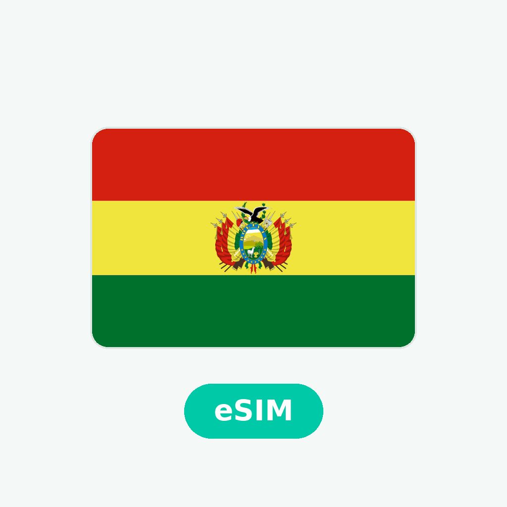 eSIM Bolivia 1 GB · 7 días
