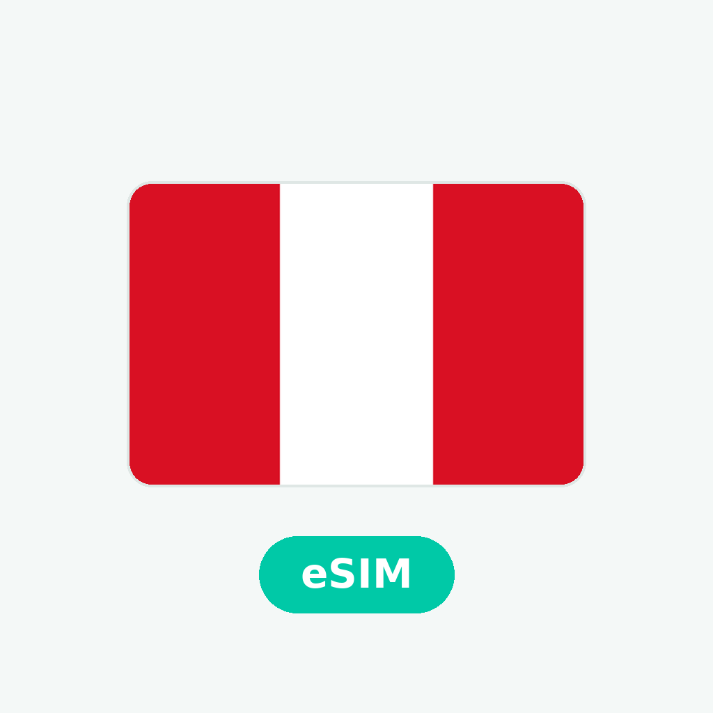 eSIM Perú 50 GB · 30 días