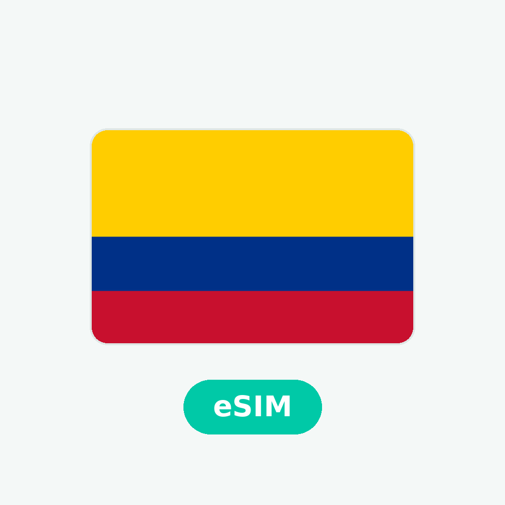 eSIM Colombia 1 GB · 7 días