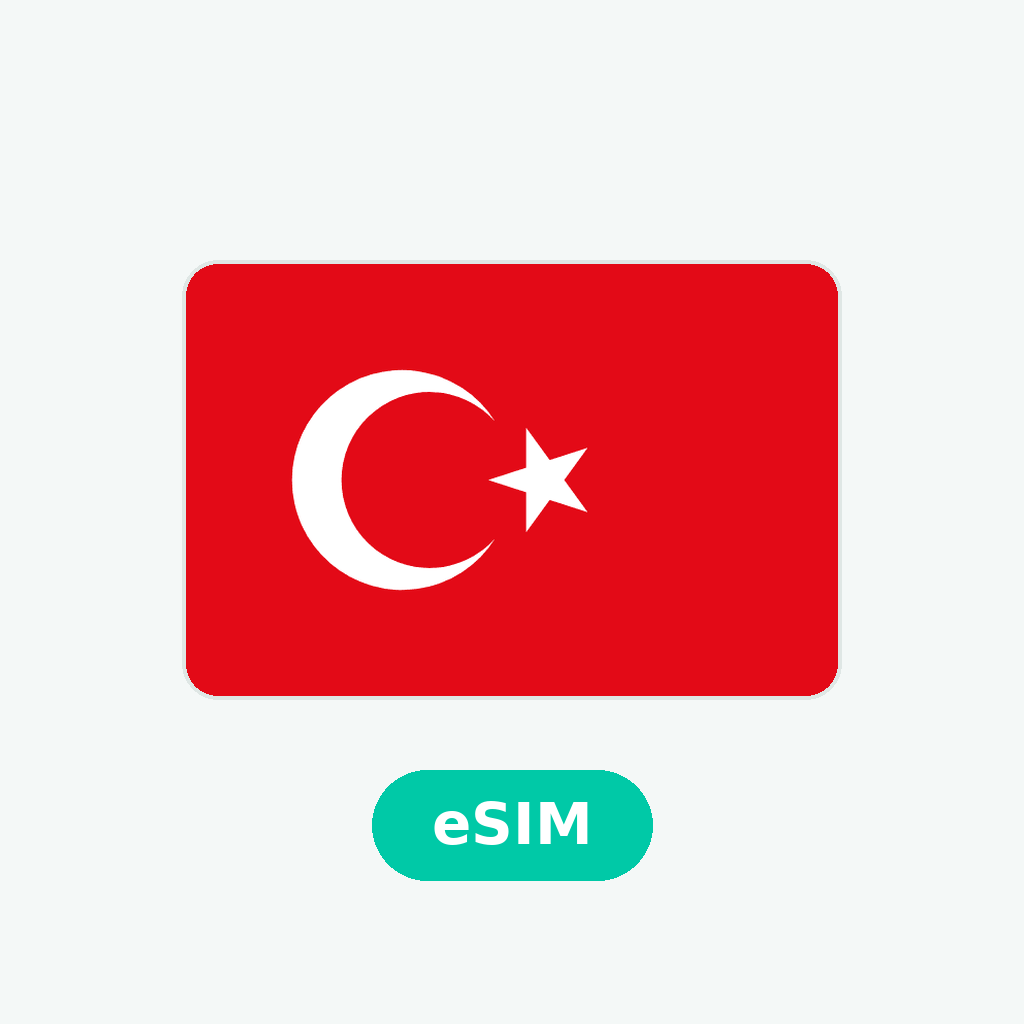 eSIM Turquía 50 GB · 30 días