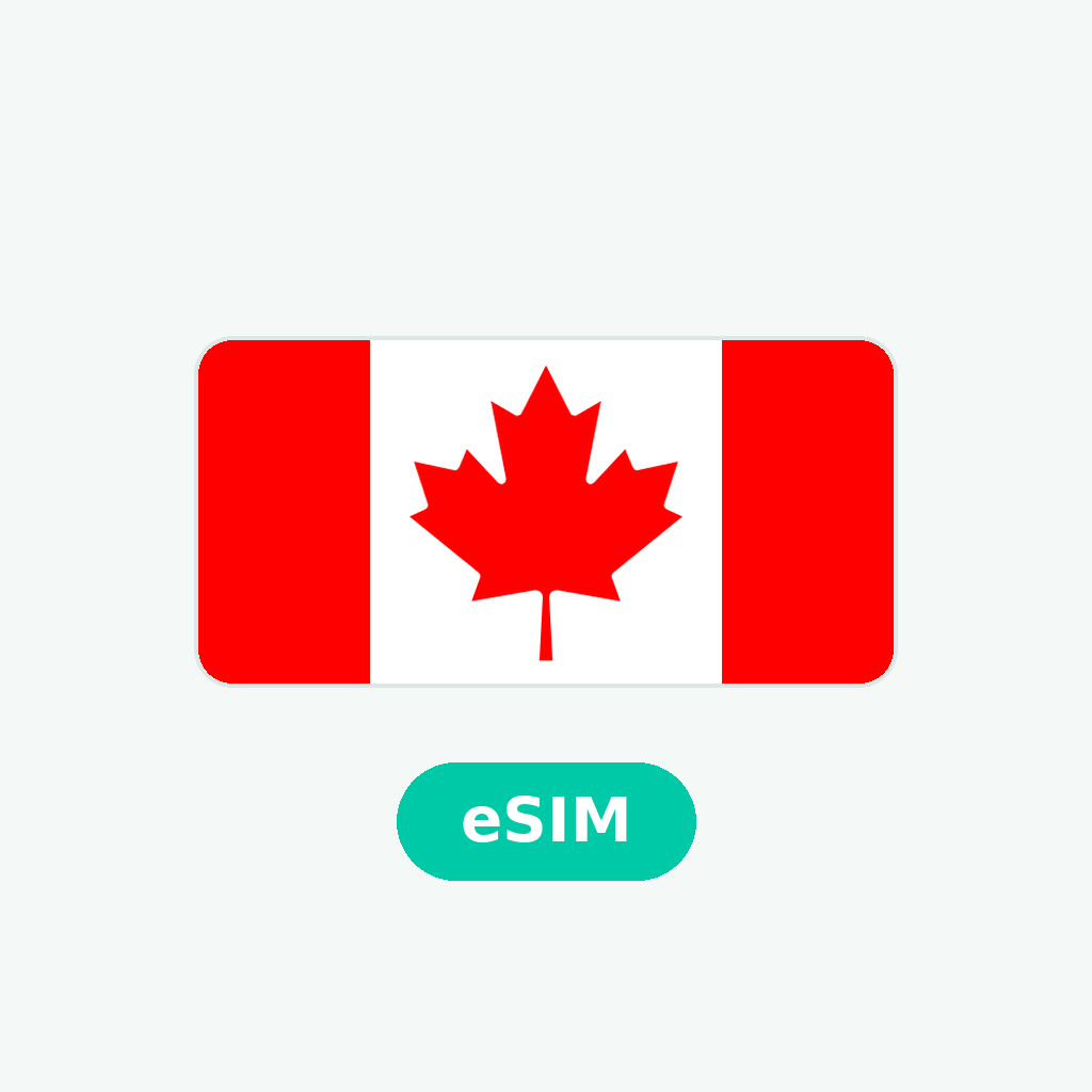eSIM Canadá 10 GB · 1 día
