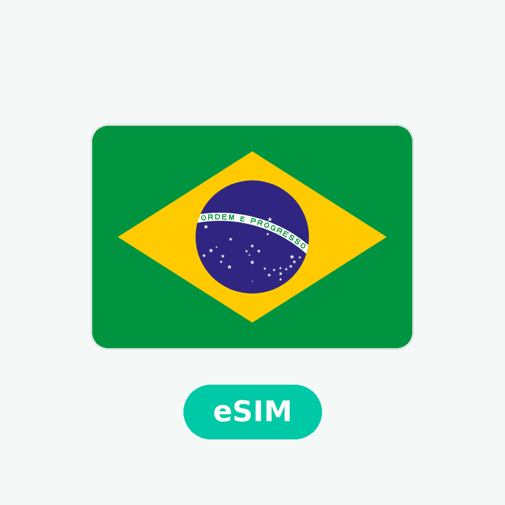eSIM Brasil 30 GB · 30 días