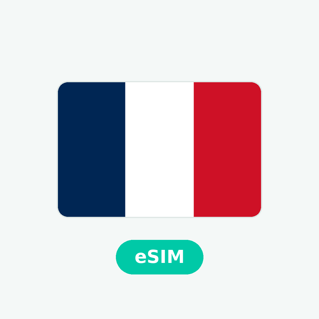 eSIM Francia 5 GB · 30 días
