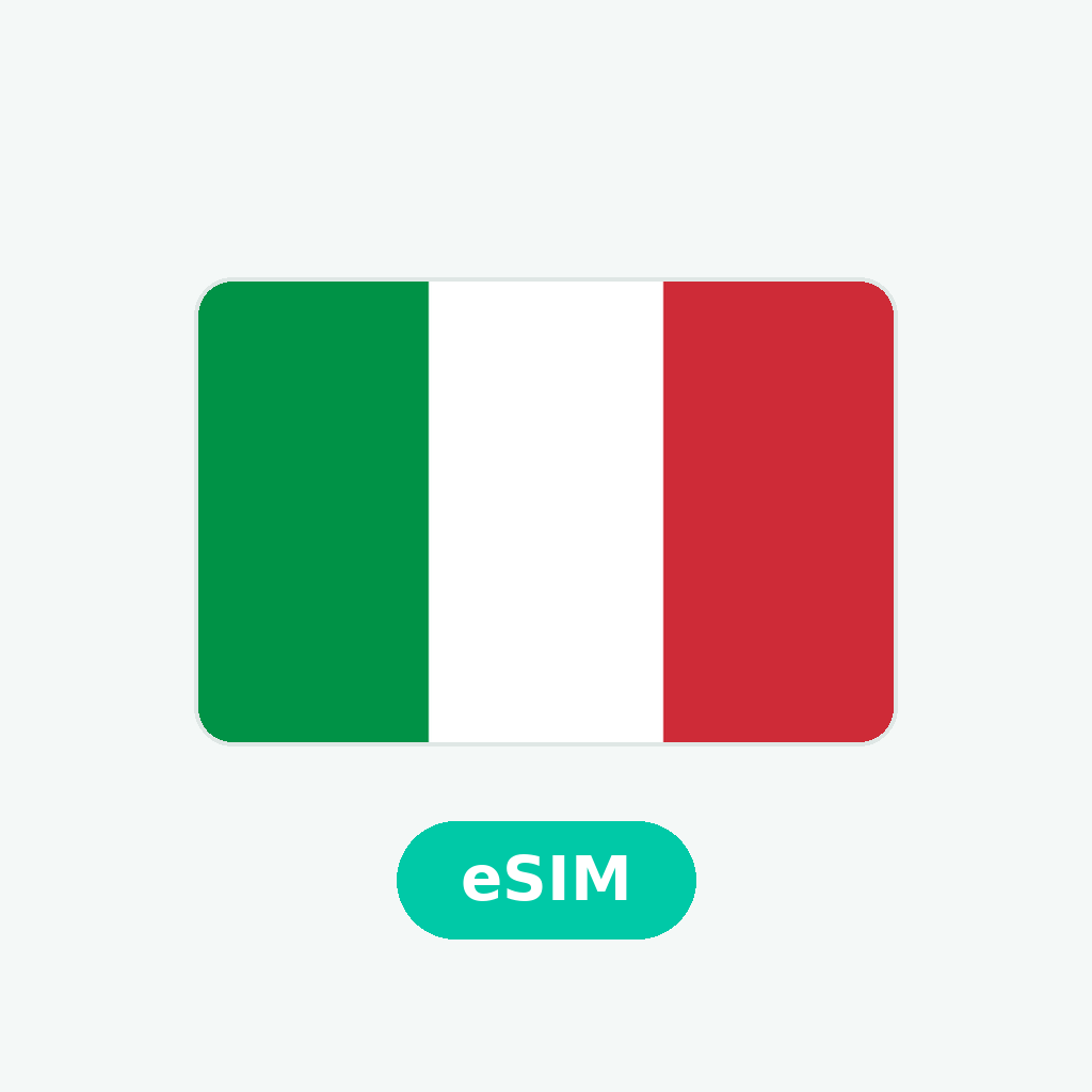 eSIM Italia 3 GB · 15 días